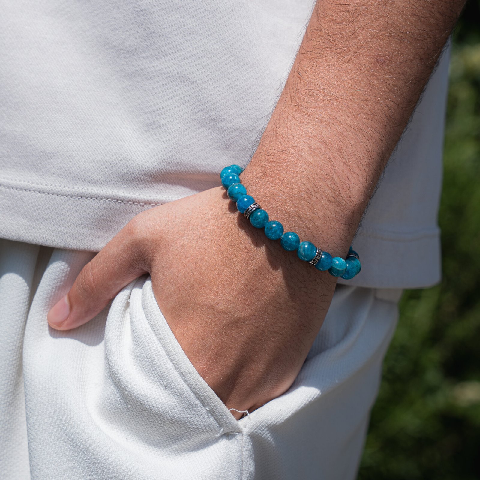 Alternative view of Bracelet Apatite