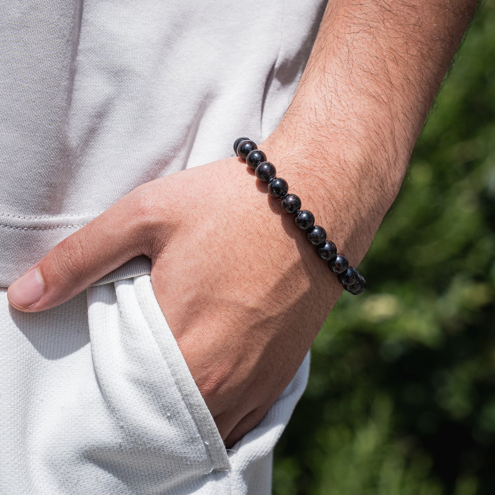 Alternative view of Bracelet Grenat