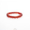 Bracelet Cornaline 8mm — bijou pierre naturelle Terralith