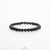 Bracelet Tourmaline Noire 6mm — pierre naturelle protection Terralith
