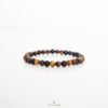Bracelet Triple Œil 6mm — combinaison pierres naturelles vision clarté