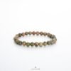 Bracelet Unakite 6mm — pierre naturelle lithothérapie Terralith