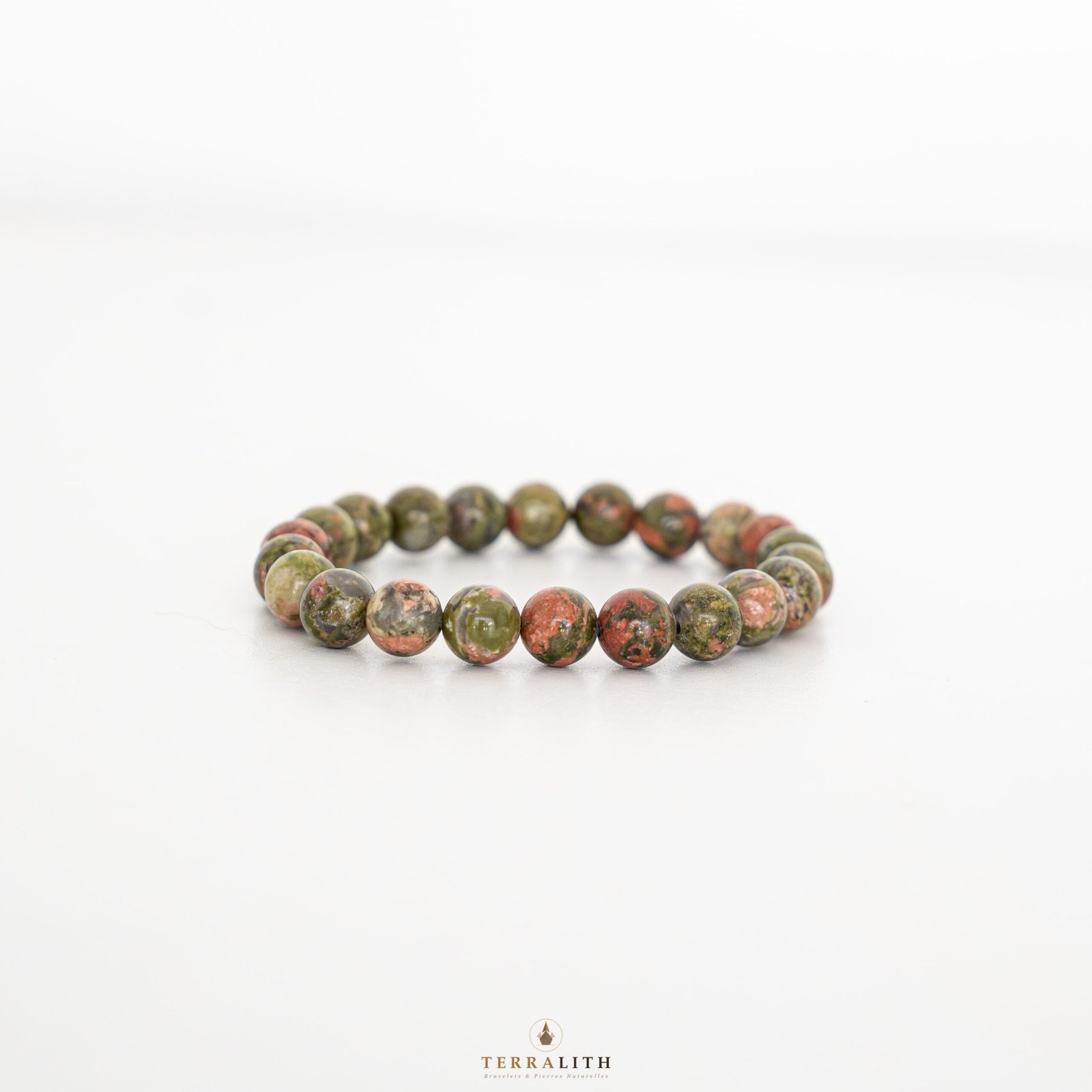 Bracelet Unakite 8mm – Terralith