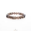 Bracelet Quartz Fumé 8mm tibétain — pierre naturelle Terralith