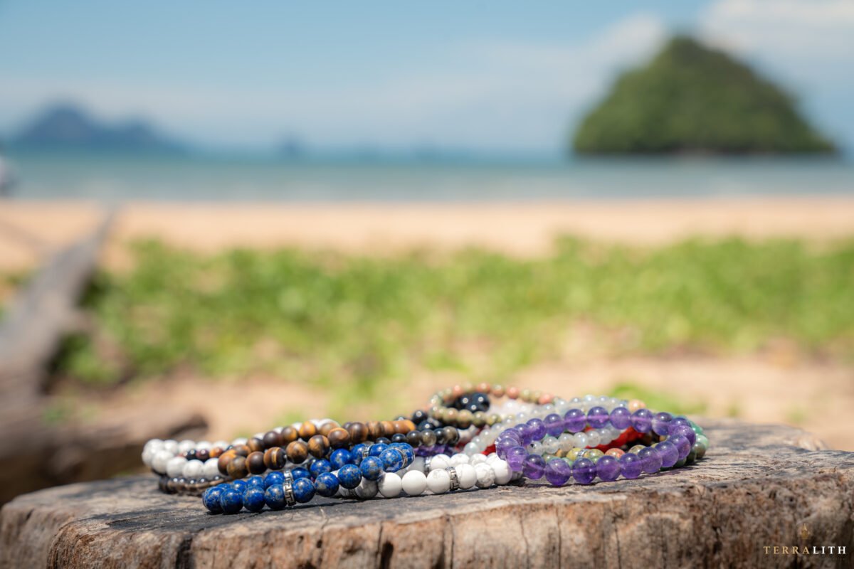 Bracelets pierres naturelles et mineraux Terralith