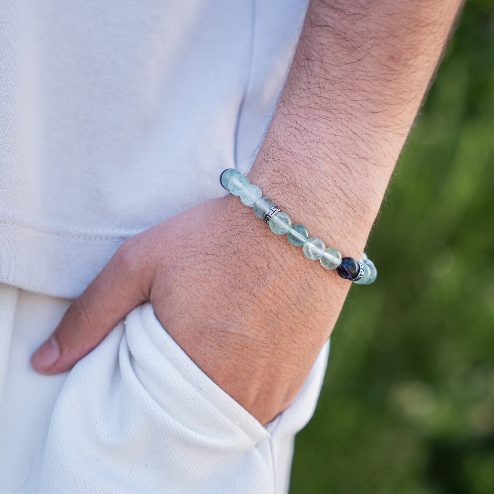 Alternative view of Bracelet Fluorite