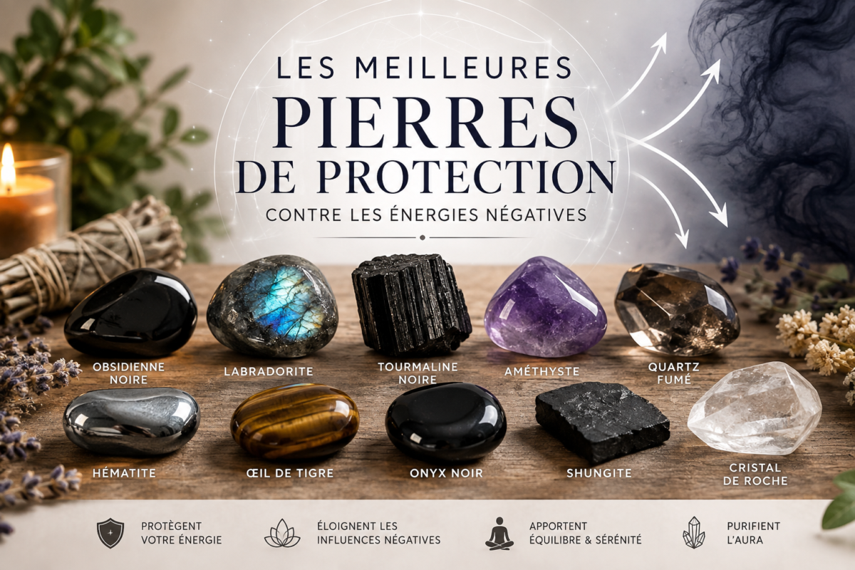 Pierres contre energie negatives